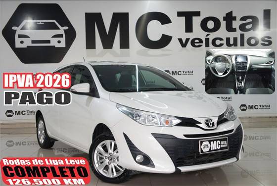TOYOTA YARIS 1.3 16V FLEX XL PLUS TECH MULTIDRIVE